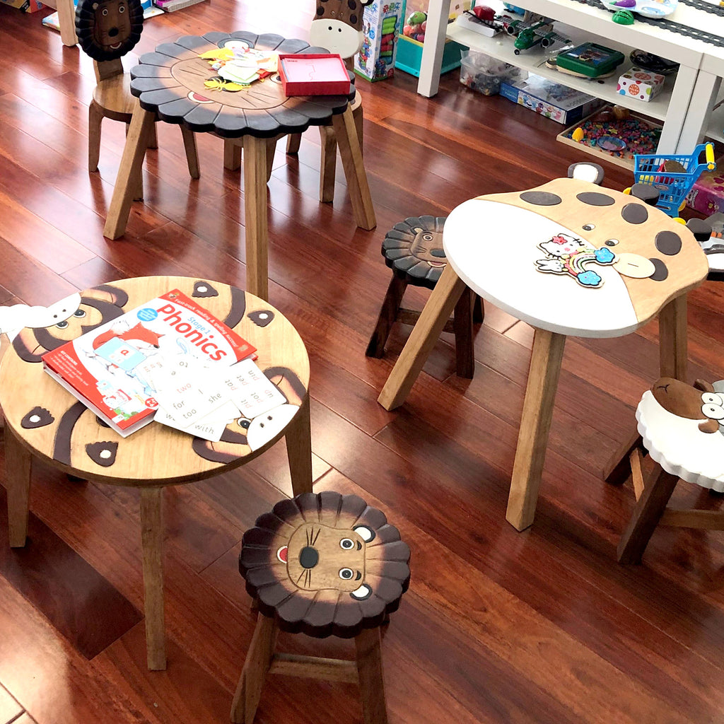 Kids Wooden Chair Monkey