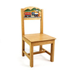 Airplane Design Kids Wooden Table Chairs Set