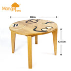 Kids Wooden Table Mix Animal Tails