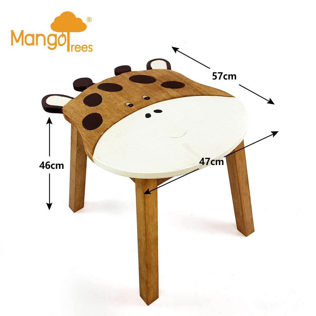 Kids Wooden Table Giraffee