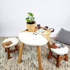 Kids Wooden Table Giraffee