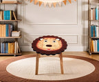Kids Wooden Table Lion