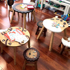 Kids Wooden Table Monkey
