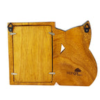 Wooden Photo Frame 6x4 Cat