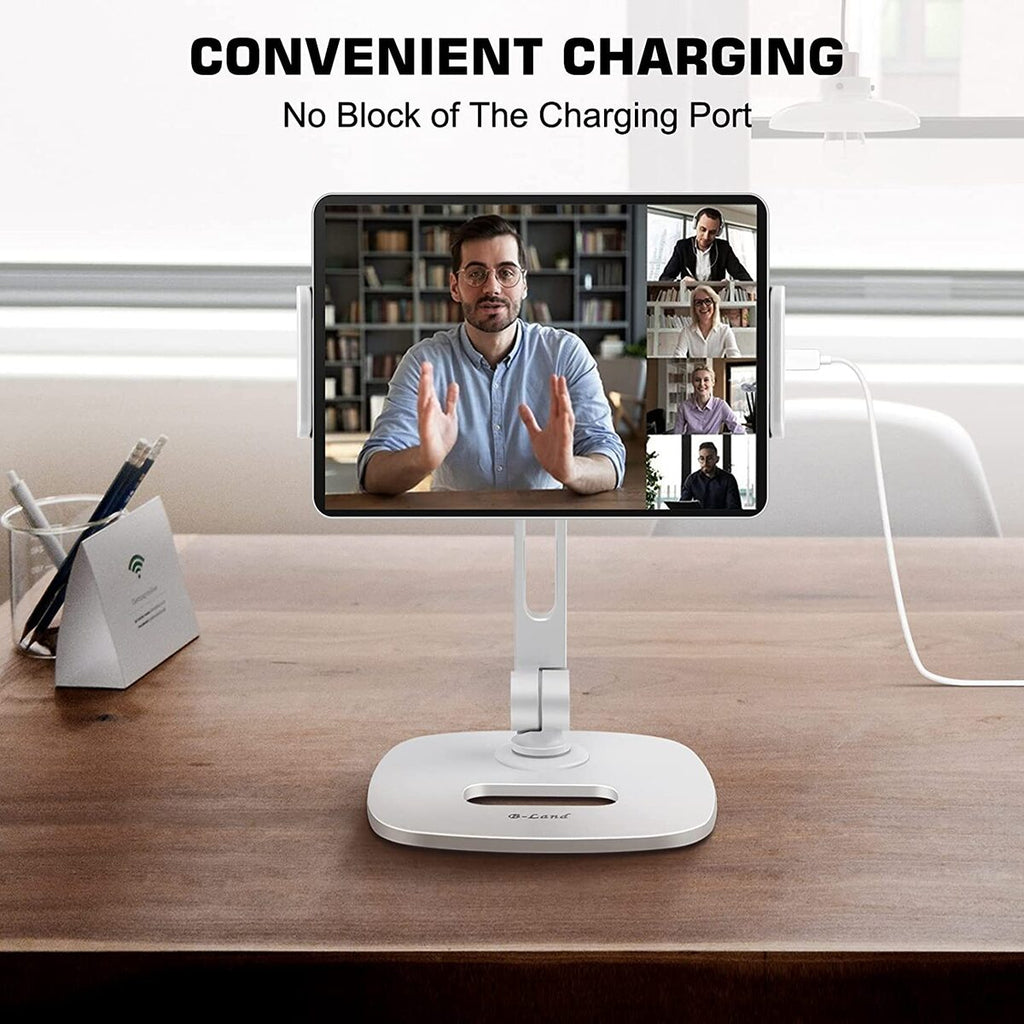 UNIVERSAL Tablet Phone Stand Mount Holder COMPATIBILITY in Silver