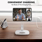UNIVERSAL Tablet Phone Stand Mount Holder COMPATIBILITY in Silver