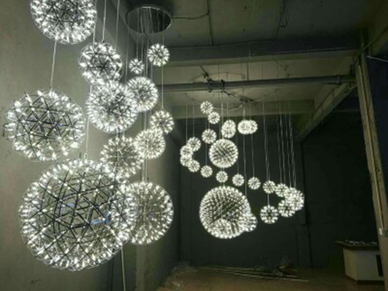 Fireworks Round Ceiling Light 30cm Day Light