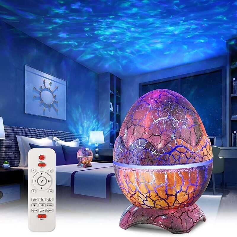 Dinosaur Egg Starry Night Projector and Speaker