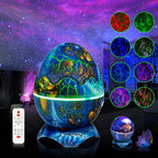 Dinosaur Egg Starry Night Projector and Speaker