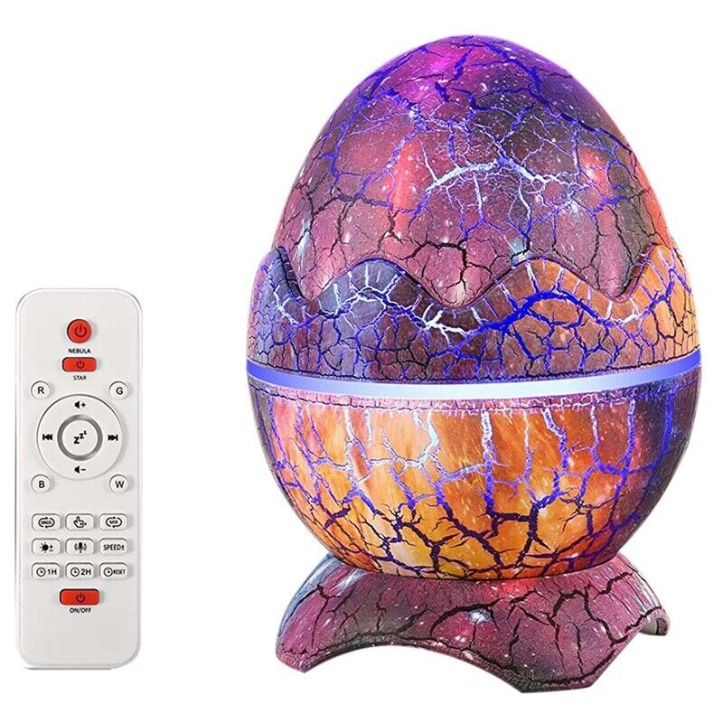 Dinosaur Egg Starry Night Projector and Speaker