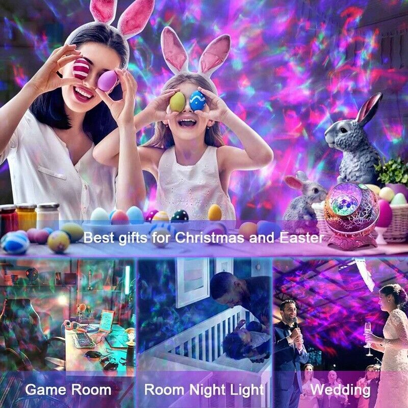 Dinosaur Egg Starry Night Projector and Speaker