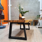 "Rockley" Coffee Table 1.2m Live Edge Raintree Wood