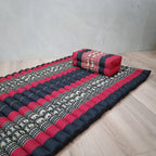 Roll Up Foldable Mattress + Pillow Block Set