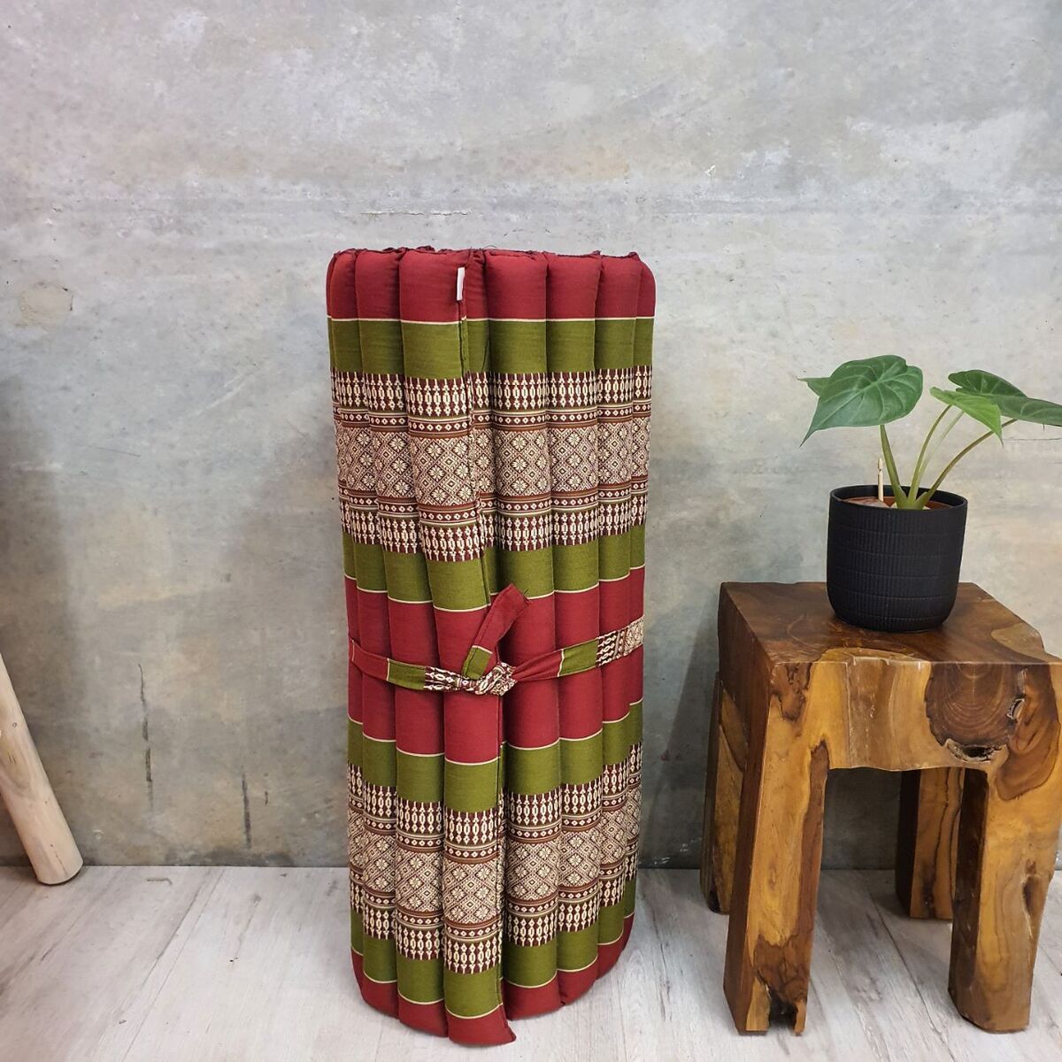 Roll Up Foldable Mattress + Pillow Block Set