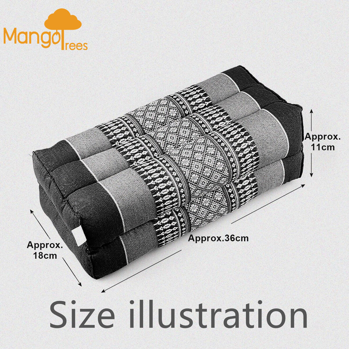 Roll Up Foldable Mattress + Pillow Block Set
