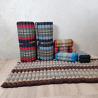 Roll Up Foldable Mattress + Pillow Block Set