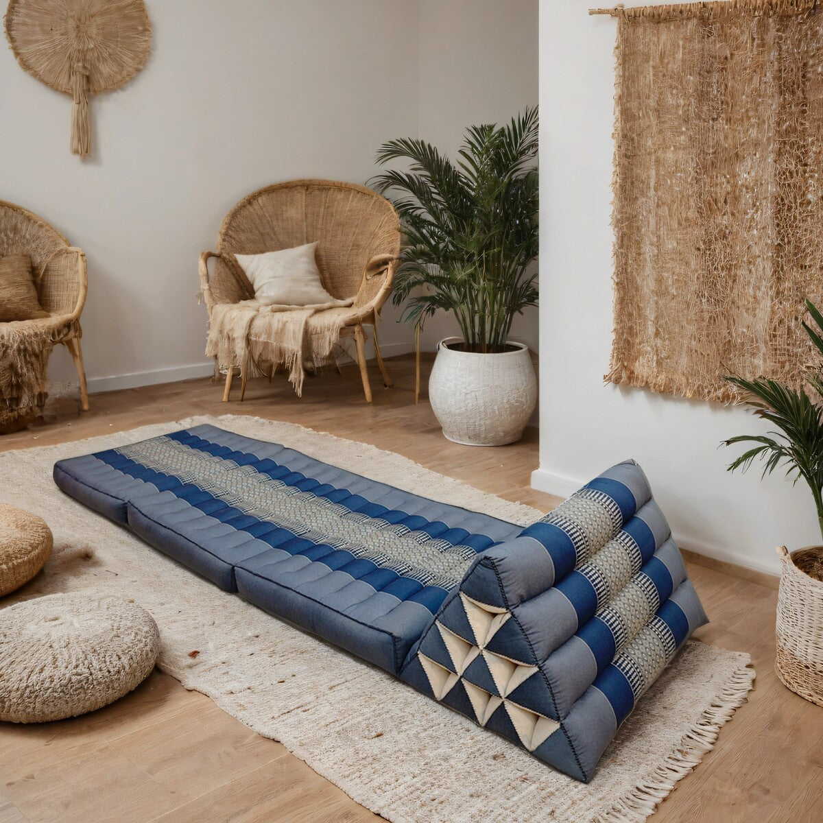 [Large] Thai Triangle Foldable Floor Mattress Daybed