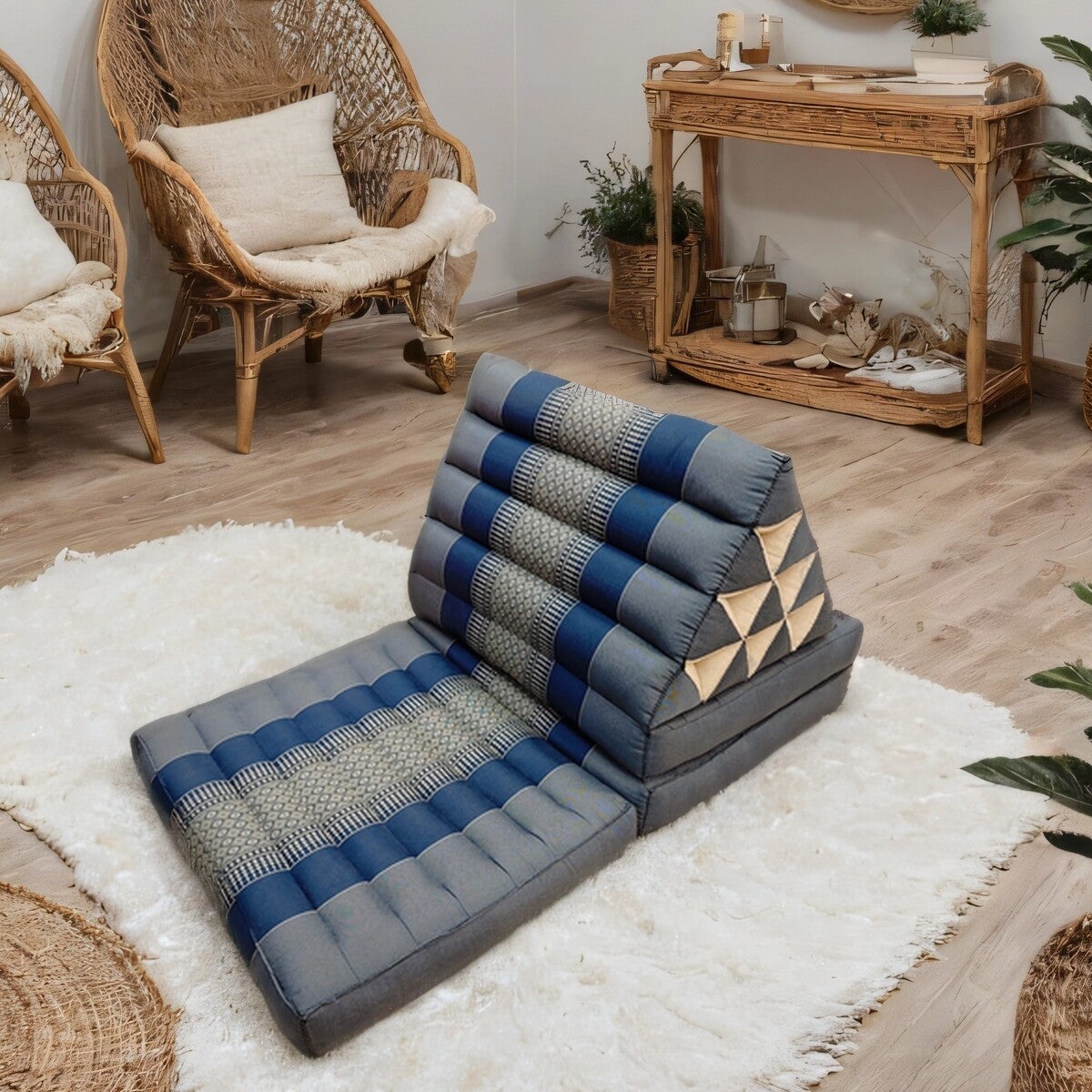 [Large] Thai Triangle Foldable Floor Mattress Daybed