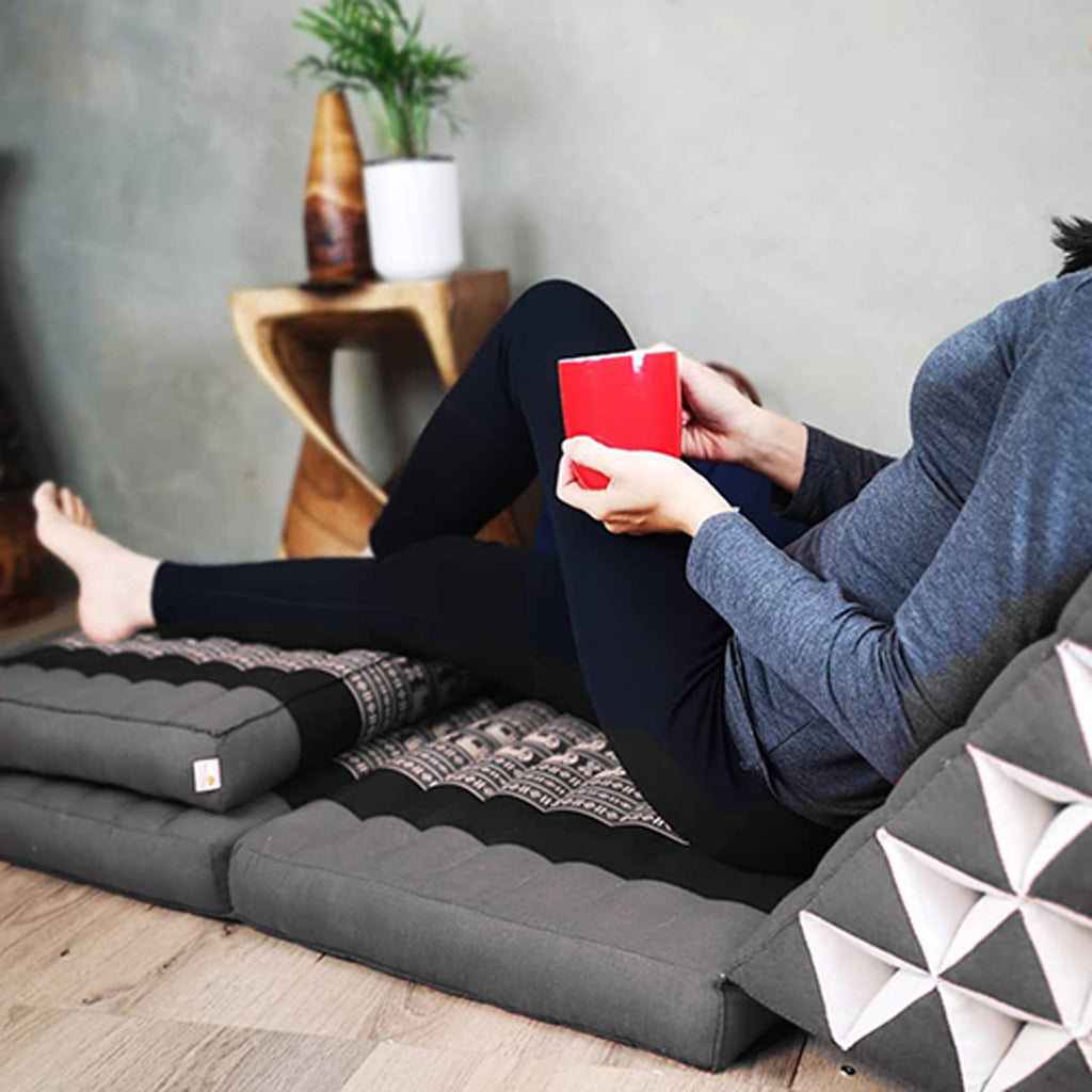 [Large] Thai Triangle Foldable Floor Mattress Daybed