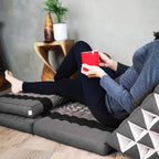 [Large] Thai Triangle Foldable Floor Mattress Daybed