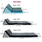 [Large] Thai Triangle Foldable Floor Mattress Daybed