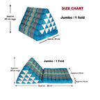 [Jumbo] 1-FOLD Thai Triangle Pillow Floor Daybed