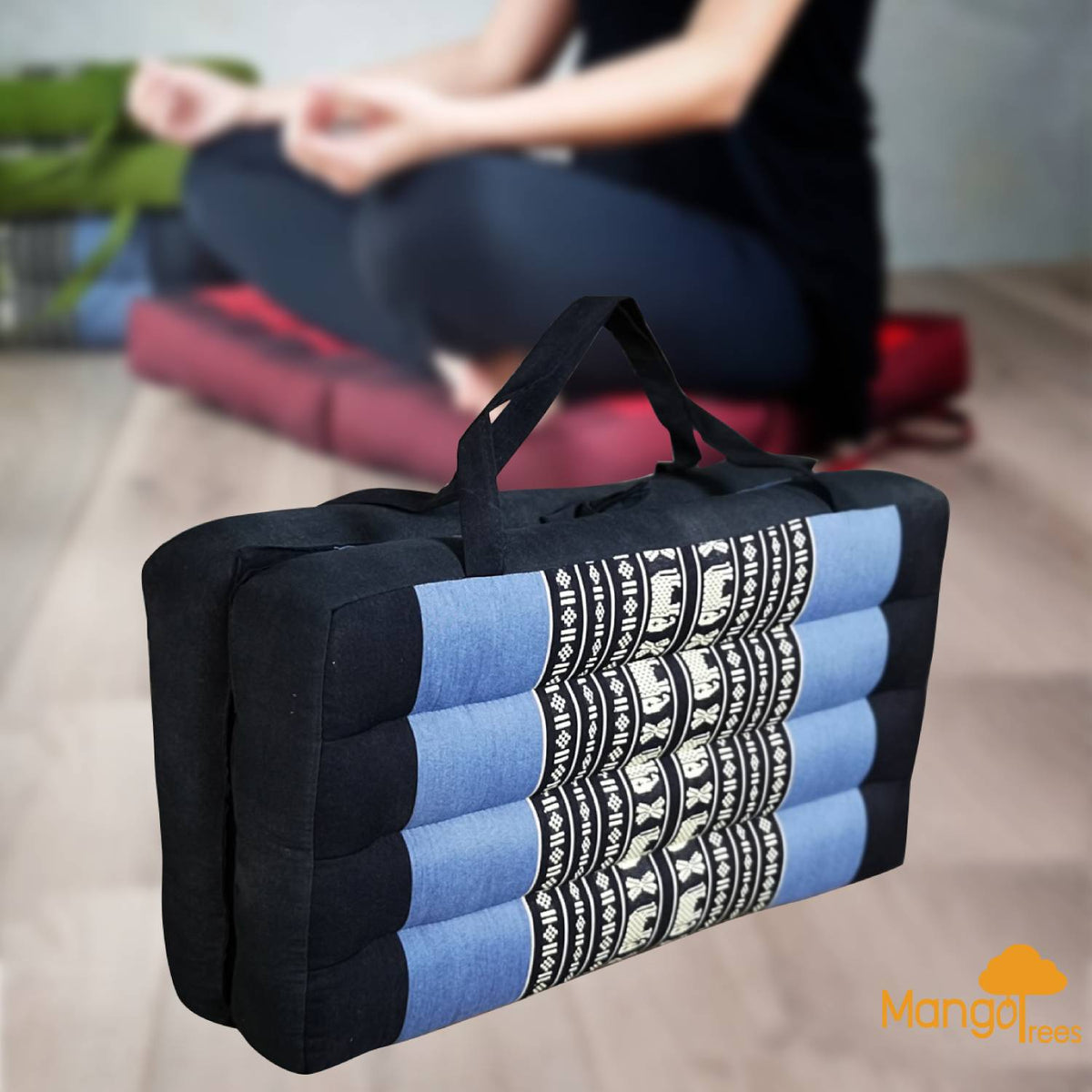[50x50cm] Foldable Zabuton Meditation Cushion