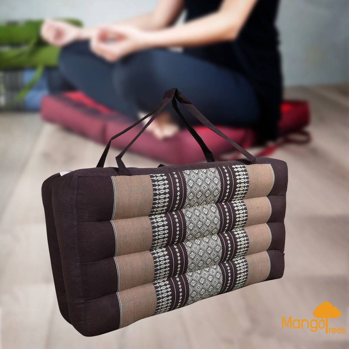 [50x50cm] Foldable Zabuton Meditation Cushion