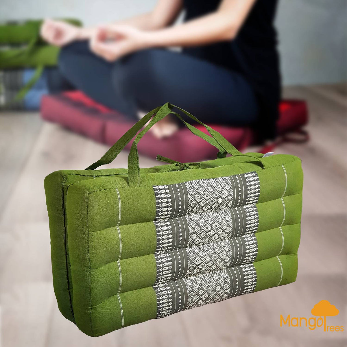 [50x50cm] Foldable Zabuton Meditation Cushion