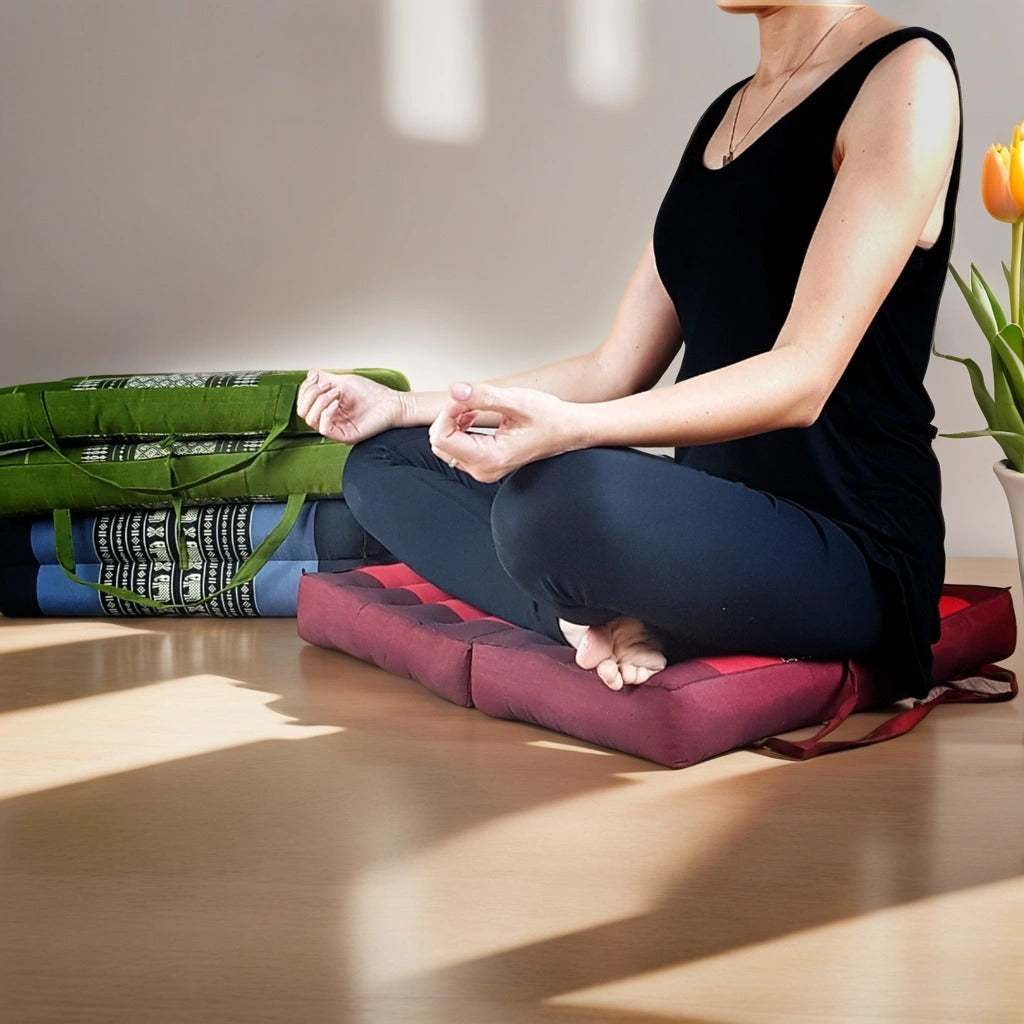 [50x50cm] Foldable Zabuton Meditation Cushion