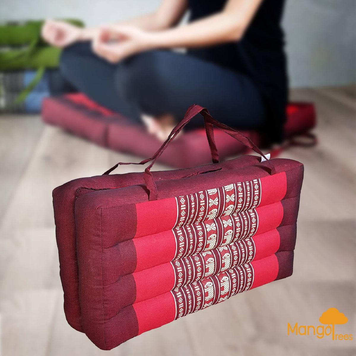 [50x50cm] Foldable Zabuton Meditation Cushion