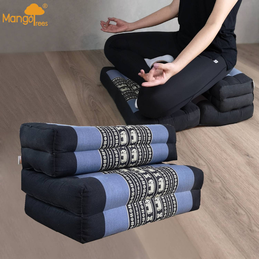 3-Fold Portable Zafu&Zabuton Meditation Cushion