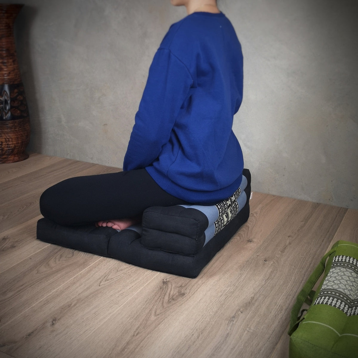 3-Fold Portable Zafu&Zabuton Meditation Cushion