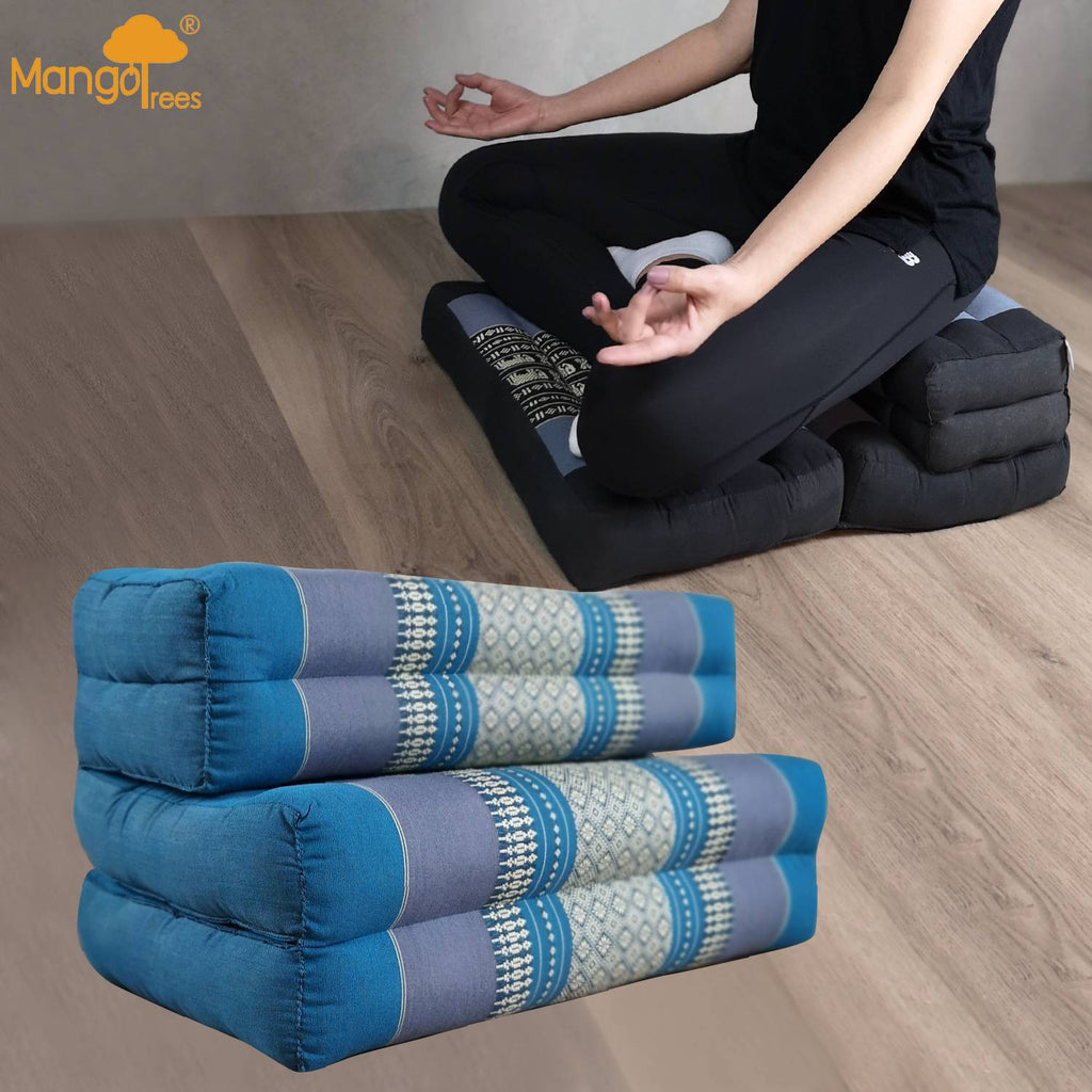 3-Fold Portable Zafu&Zabuton Meditation Cushion