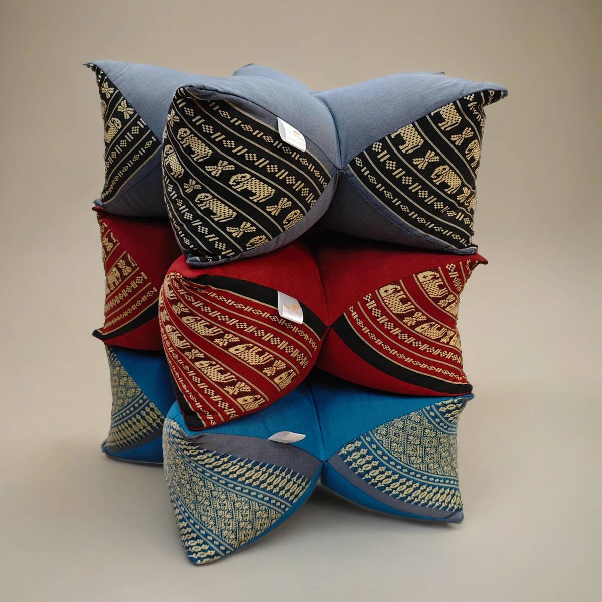 45x18 cm 5-Petal Ergo-Design Zafu Meditation Cushion