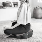 48x14 cm 8-Petal Ergo-Design Zafu Meditation Cushion