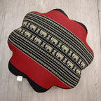 48x14 cm 8-Petal Ergo-Design Zafu Meditation Cushion