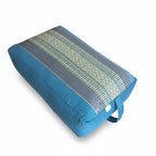 Oblong Meditation Cushion/ Yoga Bolster Prop Kapok Filled