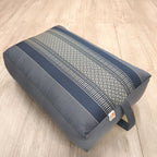 Oblong Meditation Cushion/ Yoga Bolster Prop Kapok Filled