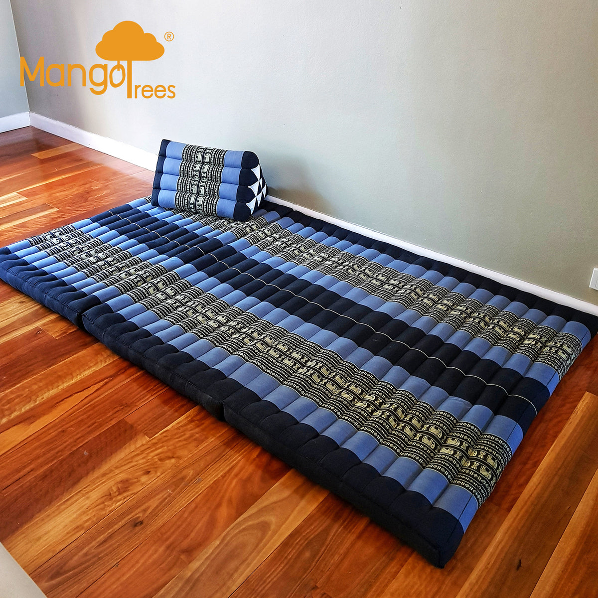 [King Single Size] Foldable Mattress Kapok Filled Camping Mat