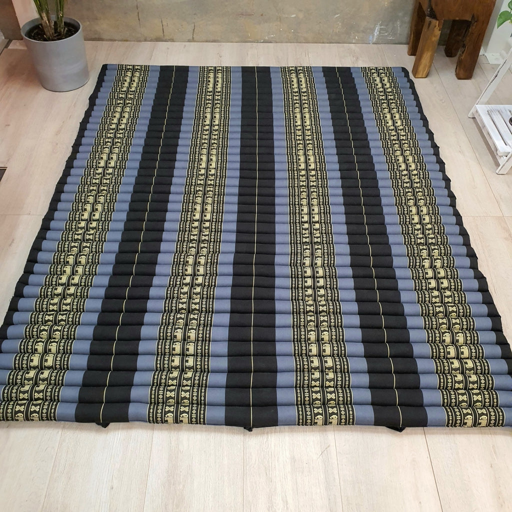 [Queen Size] Thai Kapok Roll Up Foldable Mattress - 200x152 cm