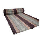 [180cm x 77cm] Roll Up Foldable Mattress Thai Kapok Filled Camping Bed