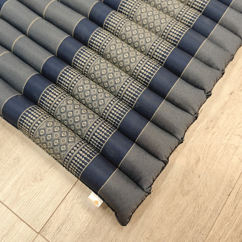 [180cm x 77cm] Roll Up Foldable Mattress Thai Kapok Filled Camping Bed