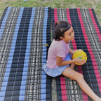 [180cm x 77cm] Roll Up Foldable Mattress Thai Kapok Filled Camping Bed