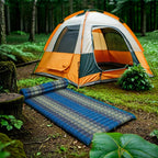 [180cm x 77cm] Roll Up Foldable Mattress Thai Kapok Filled Camping Bed