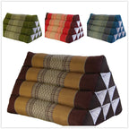Thai Triangle Pillow Kapok Filled Triangular Backrest Chushion