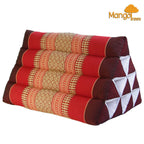 Thai Triangle Pillow Kapok Filled Triangular Backrest Chushion