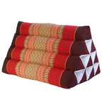 Thai Triangle Pillow Kapok Filled Triangular Backrest Chushion