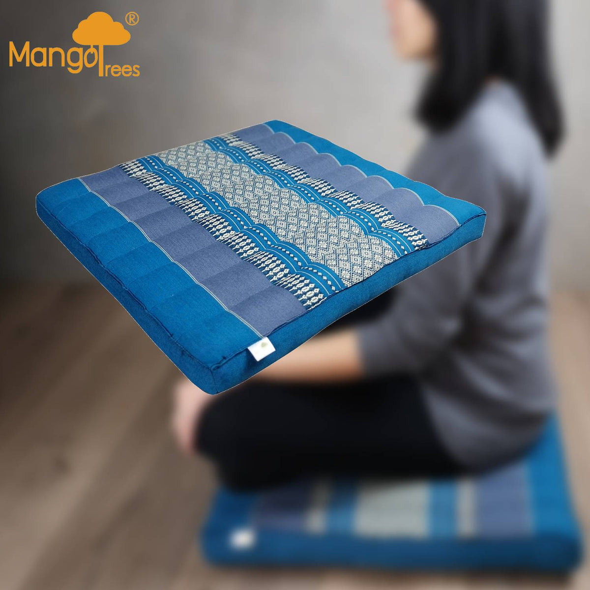 [50x50cm] Zabuton Meditation Floor Cushion Kapok Filled