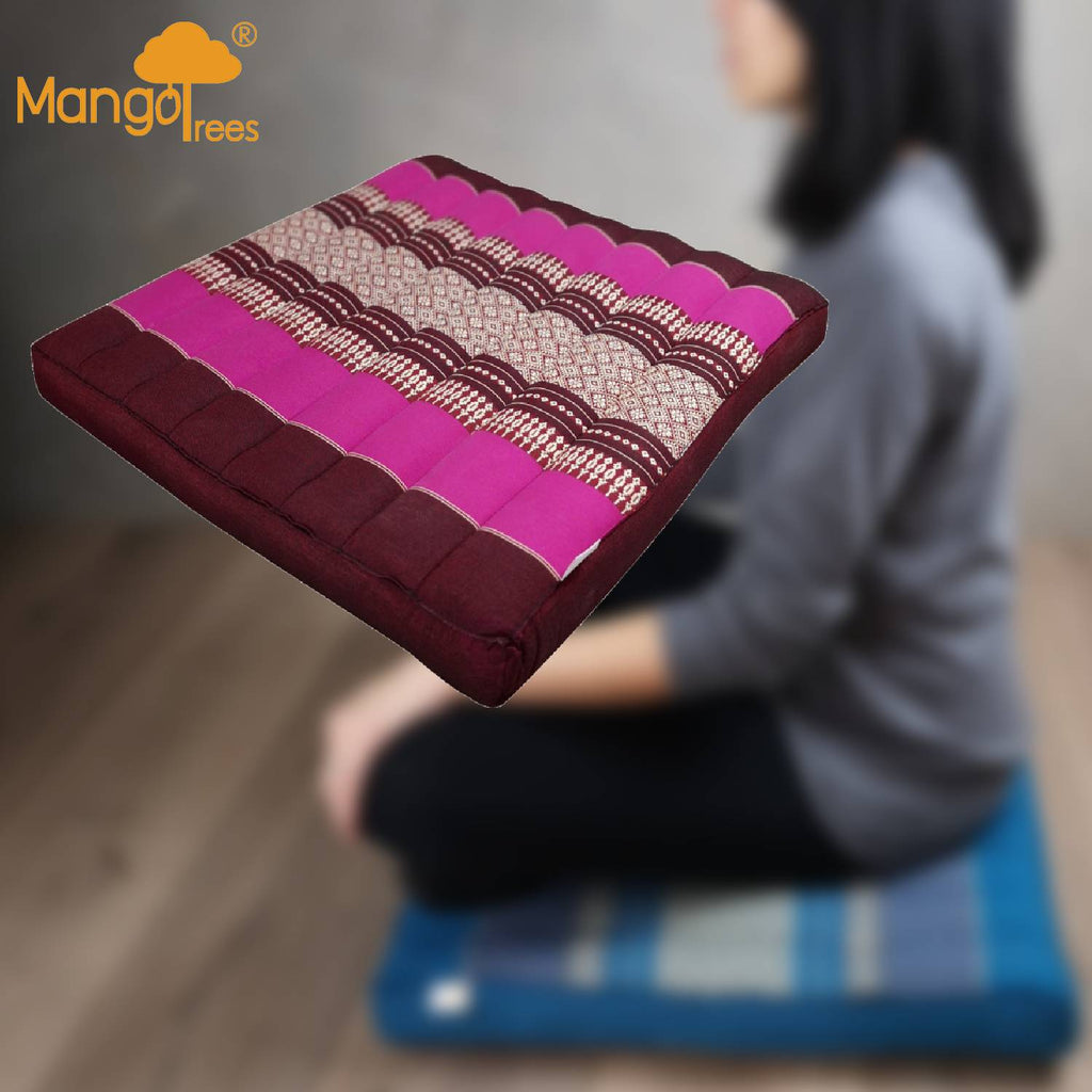 [50x50cm] Zabuton Meditation Floor Cushion Kapok Filled